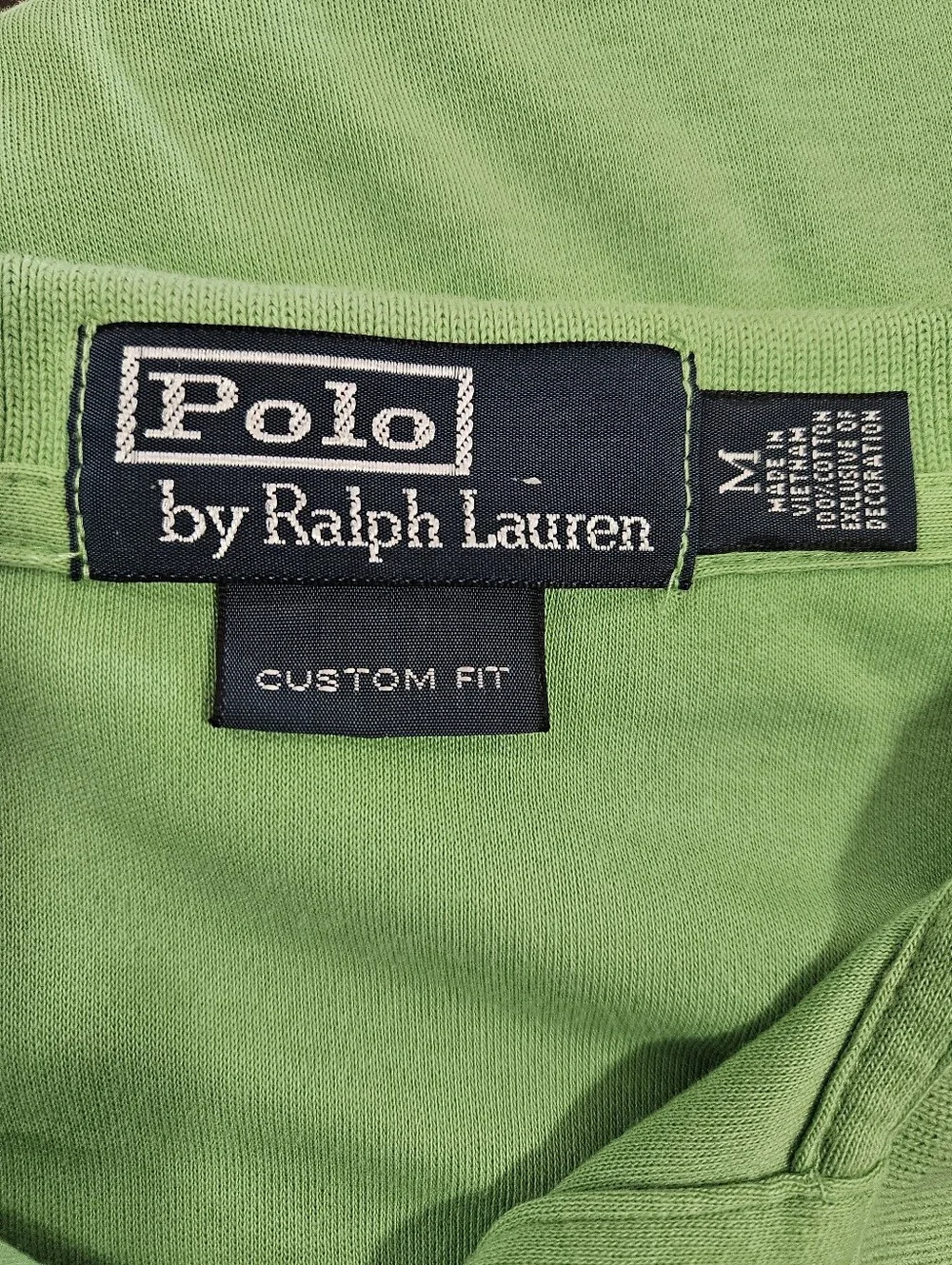 Polo by  Ralph Lauren Custom Fit Polo Shirt Size M
